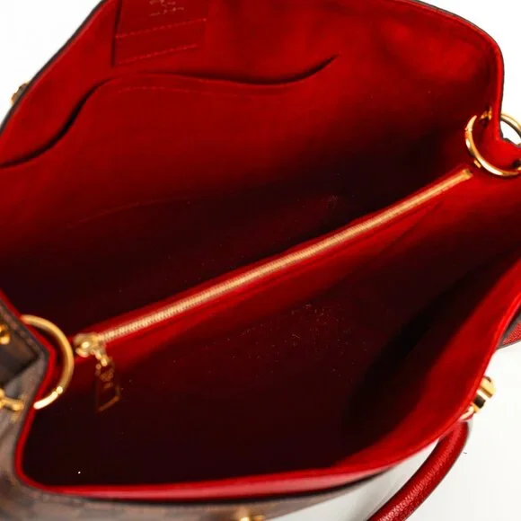 Louis Vuitton Riverside Damier Ebene Lie de Vin Tote - Picture 13 of 16